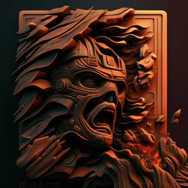 3D модель St Fire Forget The Final Assault игра (STL)